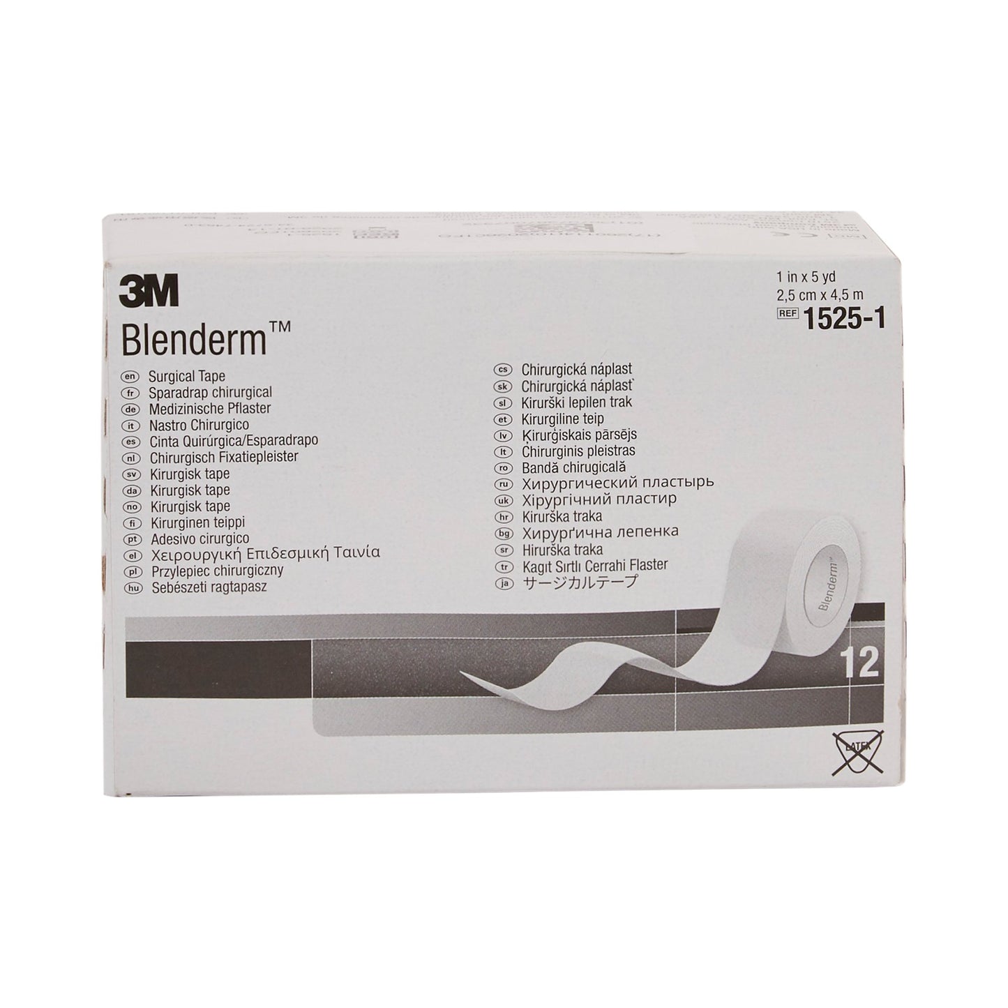 TAPE, ADHSV BLENDERM 1"X5YDS (12RL/BX) 3M