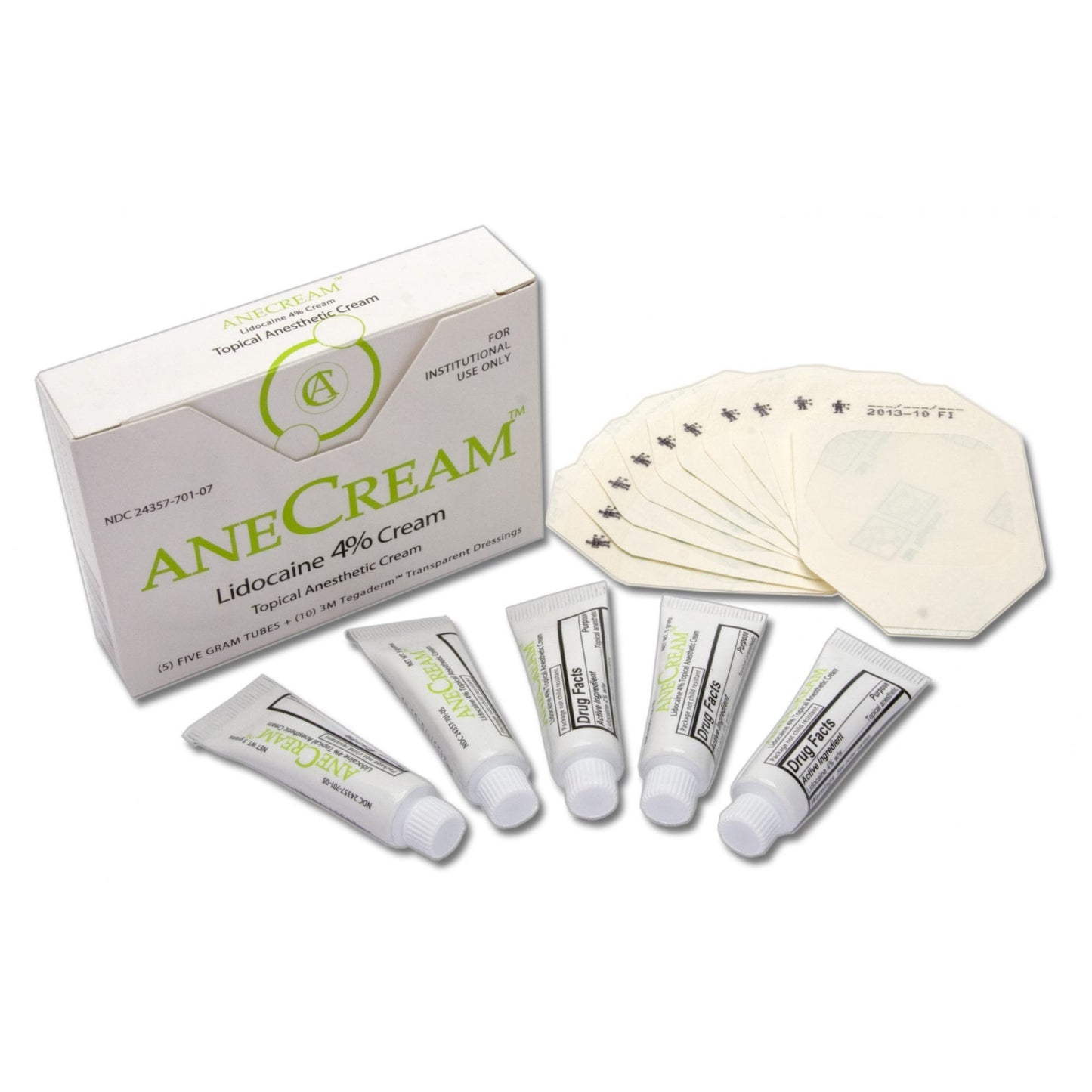 ANECREAM, CRM 4% 5X5GM+10 DRESS