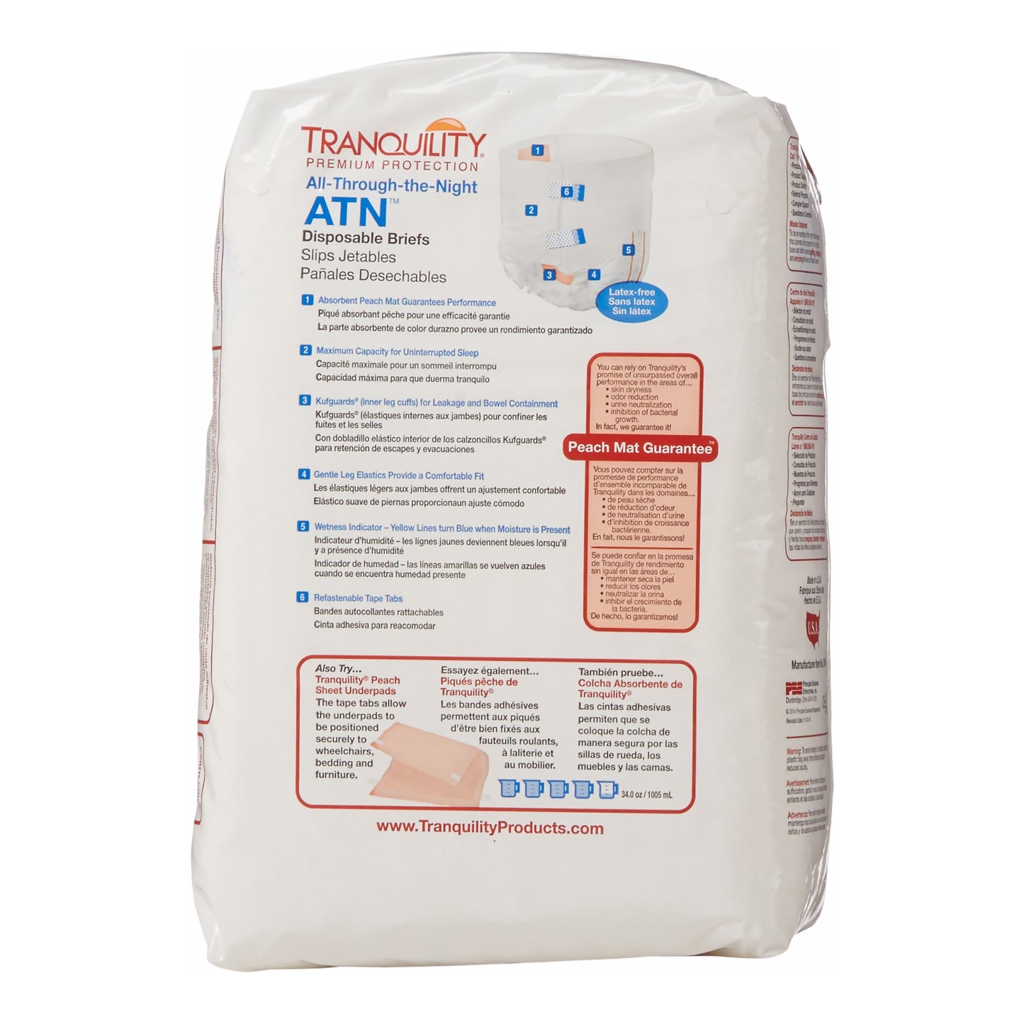 BRIEF, ALL-THRU-NITE SM (10/BG10BG/CS)