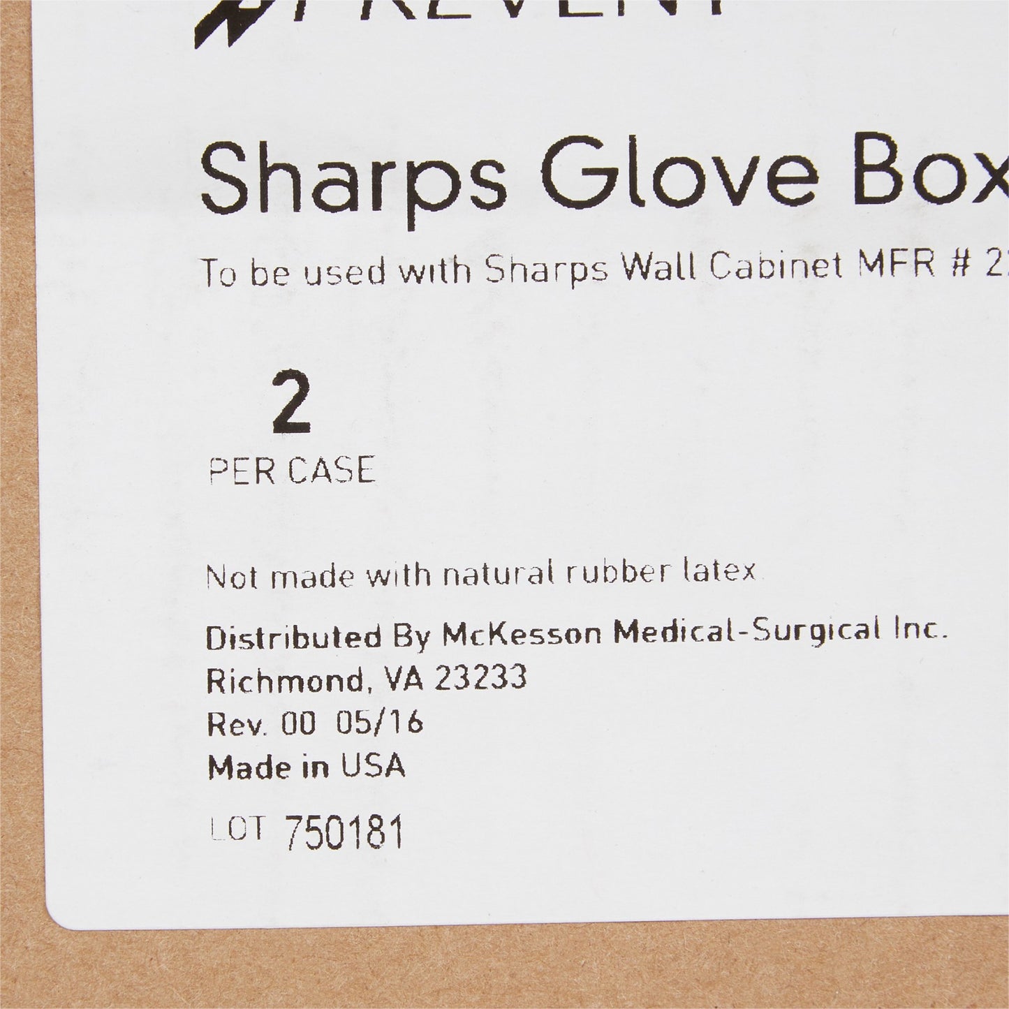 HOLDER, GLOVE F/SHARPS CABINET(2/CS)