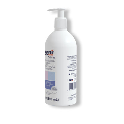 CREAM, CLEANSING SENI CARE NO RINSE 8OZ (6/CS)