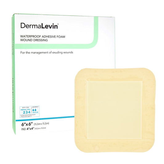 DRESSING, DERMAVIEW 6"X6" (10/BX)