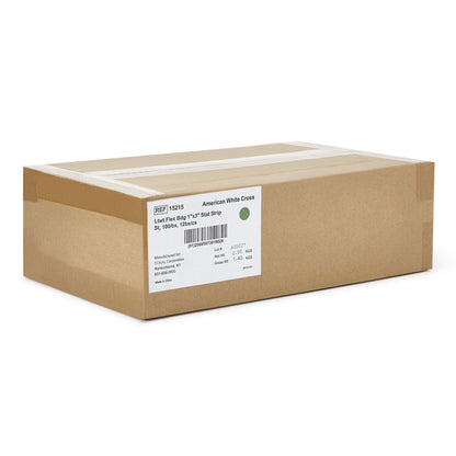 BANDAGE, ADHSV FLEX STAT STRIP1"X3" (100/BX) DERSCI
