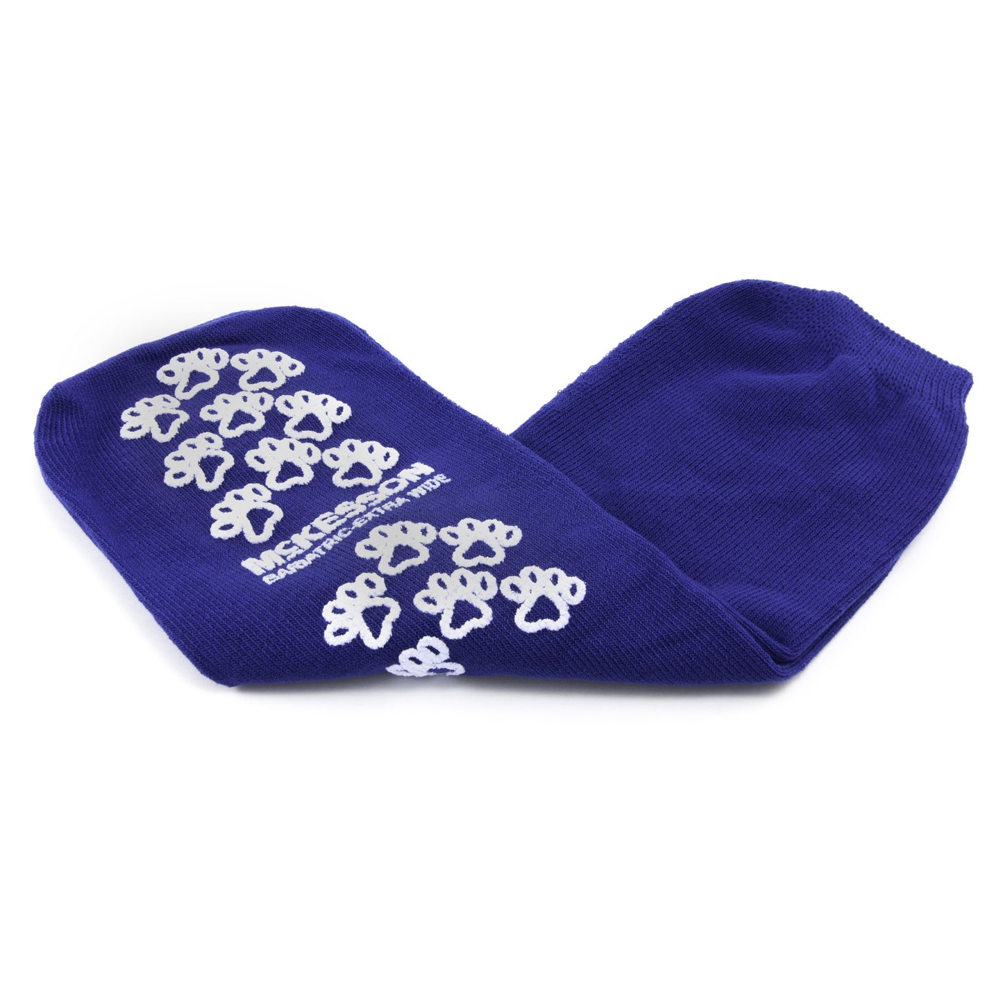 SLIPPER, TERRY BARIATRIC BLU XWD LF (48PR/CS MGM40