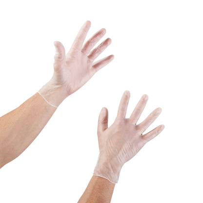 GLOVE, EXAM VNYL LG N/S (100/BX 10BX/CS)