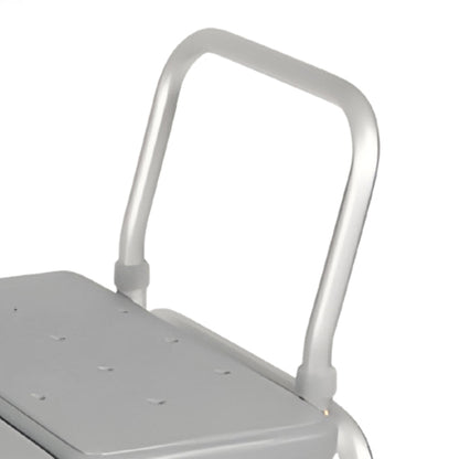 BENCH, TRANSFER W/BACK ALUMINUM FRAME 500LB