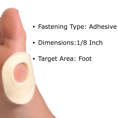 PAD, BUNION PEDI-PAD ADH 104 1(8/PK 48PK/CS)