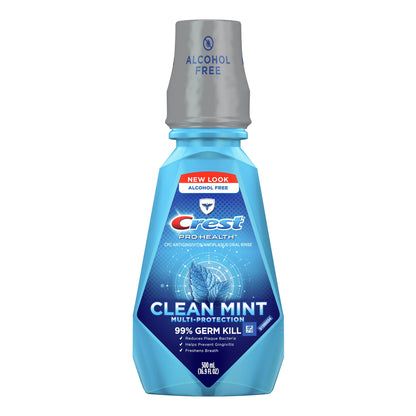 MOUTHWASH, CREST PRO HEALTH CLEAN MINT 500ML (4/CS)