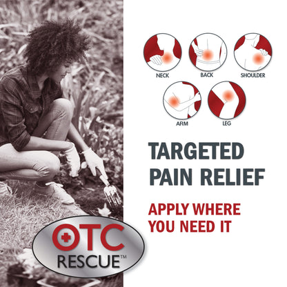 LIDOCAINE, PATCH PAIN RELIEF OTC RESCUE 30COUNT (8/CS)
