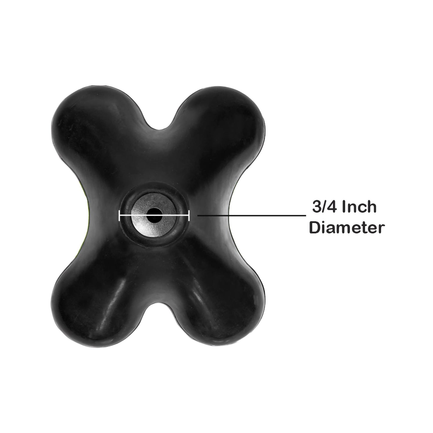 TIP, CANE QUAD-SUPPORT BLK (1/BX 10BX/CS)