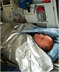BLANKET, HYPOTHERMIA TRANSPTN COCOON (10/CS)