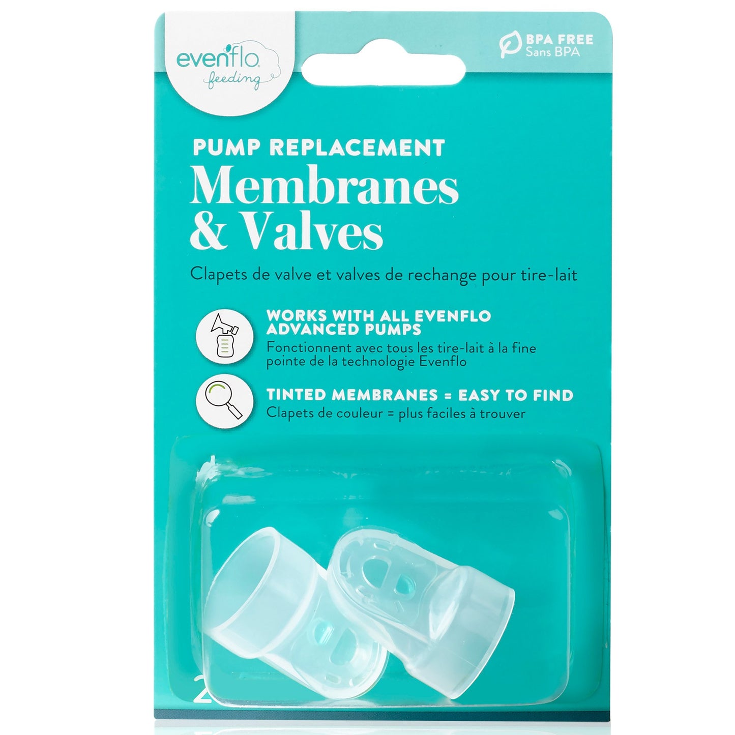 VALVE/MEMBRANE, REPLCMNT F/BREAST PUMP (24/CS)