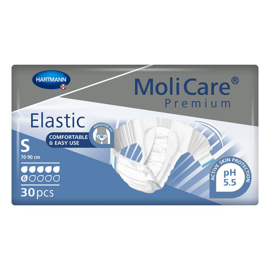 BRIEF, MOLICARE PREMIUM ELAS DISP 6D SM (30/BG 3BG/CS)