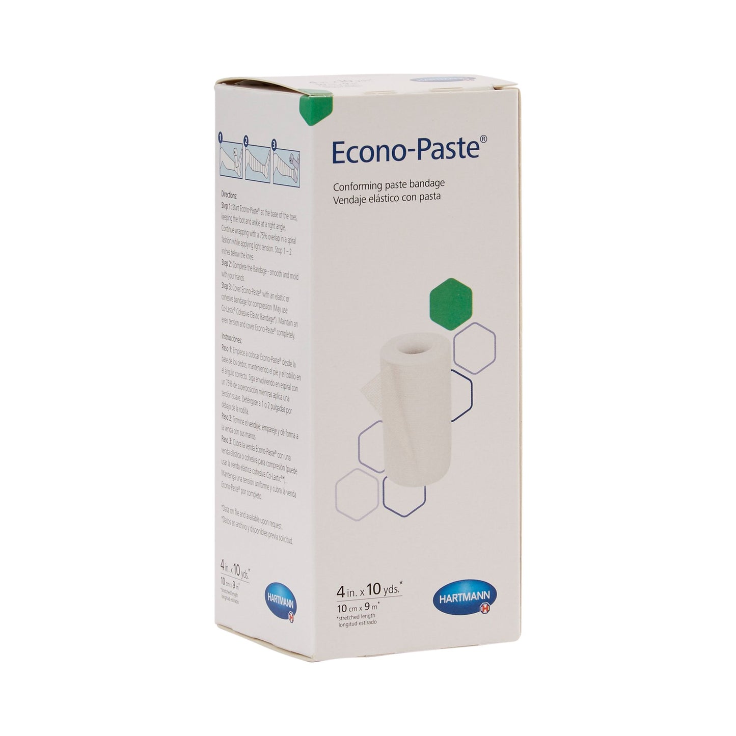 BANDAGE, ECONO-PASTE 4"X10YD (12/CS)