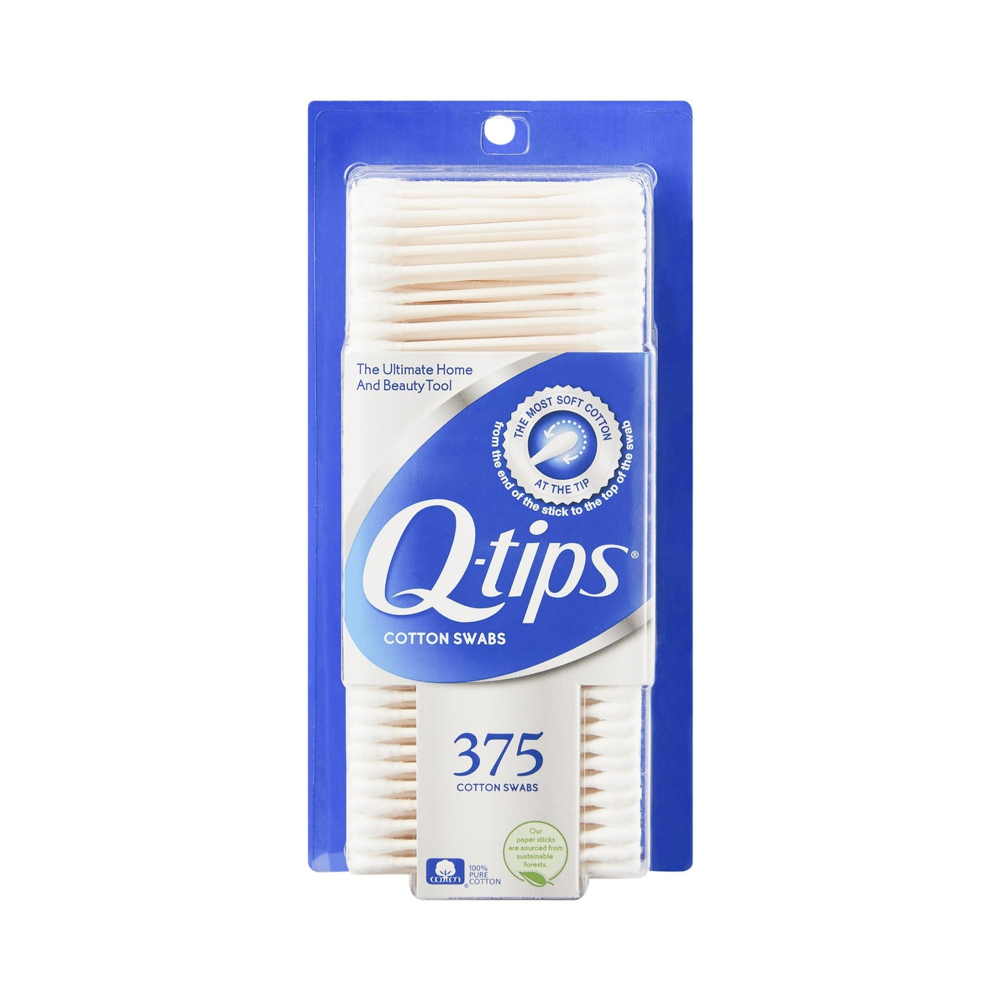 Q-TIP, SWAB COTTON (375/PK)