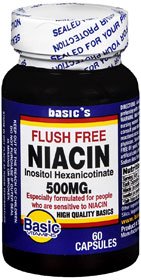 NIACIN, CAP 500MG (60/BT)