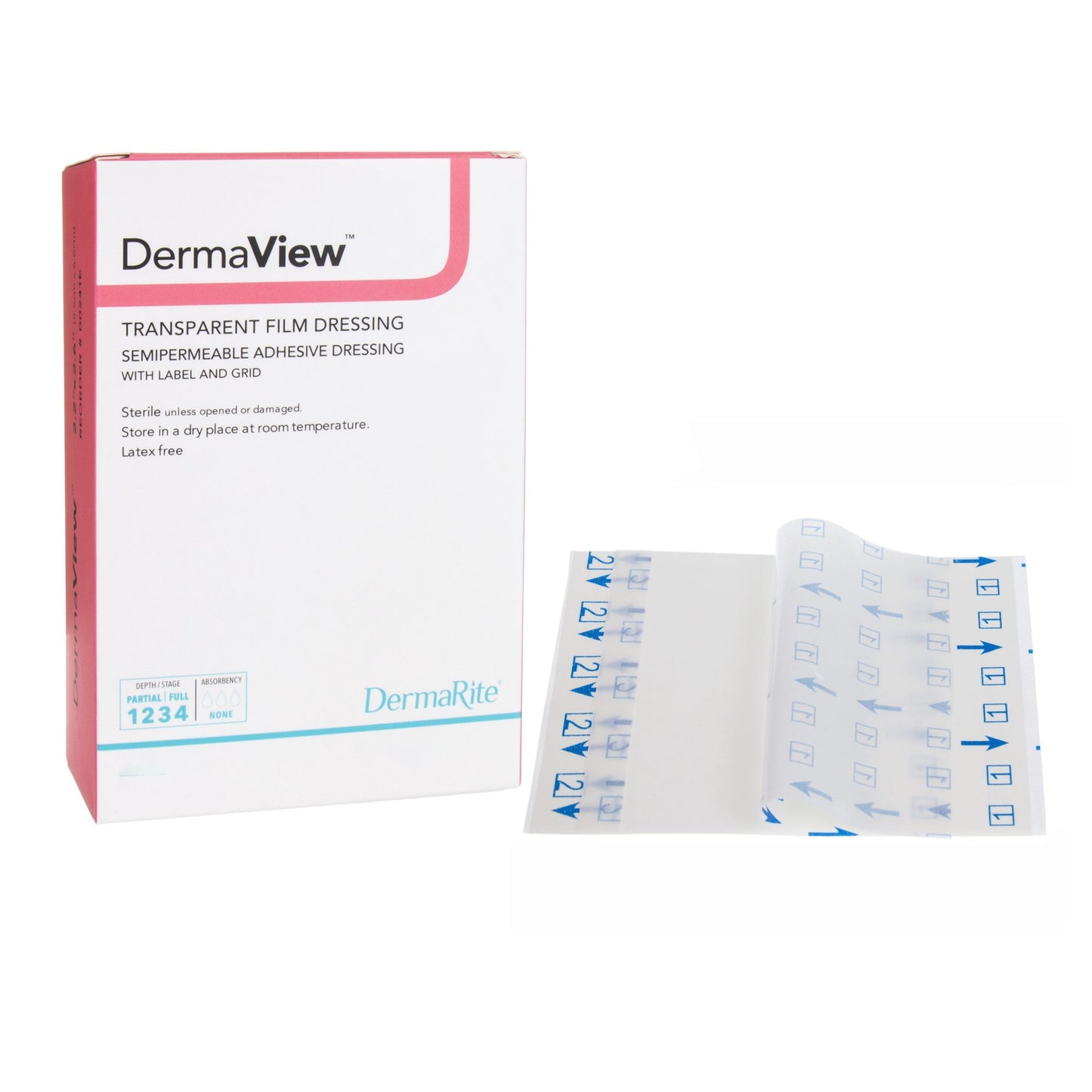 DRESSING, DERMAVIEW 4"X5" (50/BX)